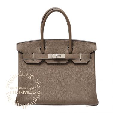 Hermes Birkin 30 Taupe Grey