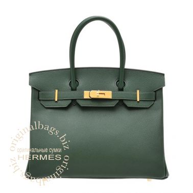 Hermes Birkin 30 Vert Anglais