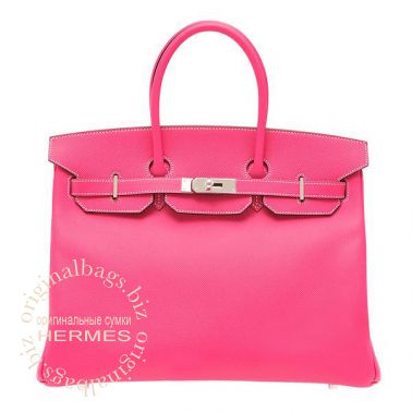 Hermes Birkin 35 Rose Tyrien