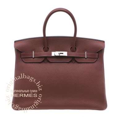 Hermes Birkin 35 Rouge H