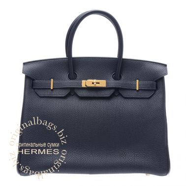 Hermes Birkin 35 Indigi Blue