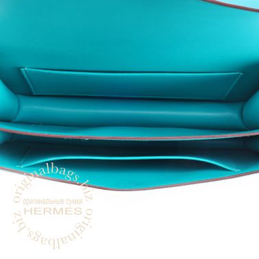 Hermes Constance Elan 25 Blue Paon