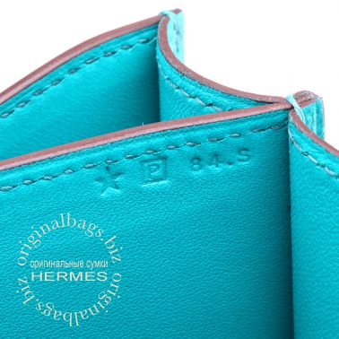 Hermes Constance Elan 25 Blue Paon