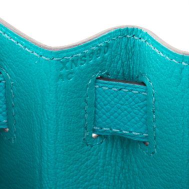 Hermes Kelly Sellier 28 Bleu Paon