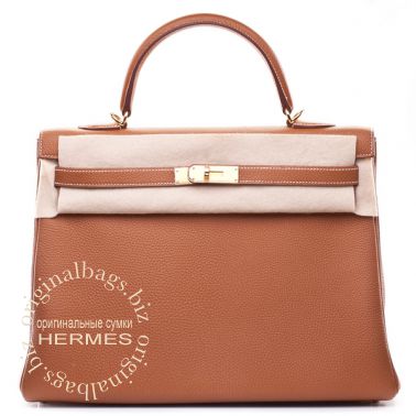 Hermes Kelly 35 Gold