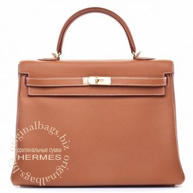 Hermes Kelly 35 Gold