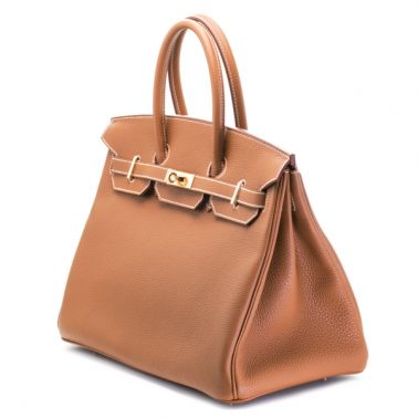 Hermes Birkin 35 Gold/Geranium