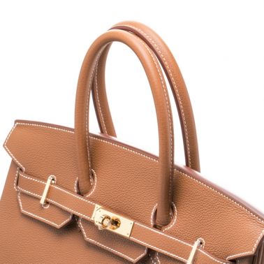 Hermes Birkin 35 Gold/Geranium
