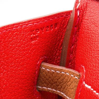 Hermes Birkin 35 Gold/Geranium