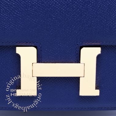 Hermes Constance 18 cm Blue Sapphire
