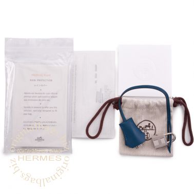 Hermes Birkin 35 Bleu Thalassa