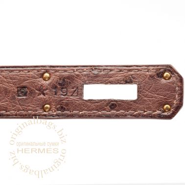 Hermes Birkin 30 Ghillies Etrusque/ Mousse/ Marron Fonce