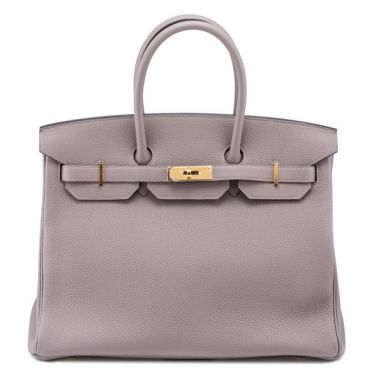 Hermes Birkin 35 Gris Asphalte