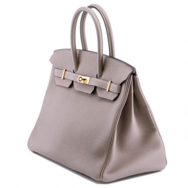 Hermes Birkin 35 Gris Asphalte
