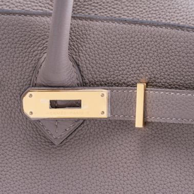 Hermes Birkin 35 Gris Asphalte