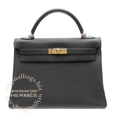 Hermes Kelly 32 Black
