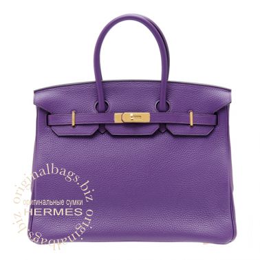 Hermes Birkin 35 Ultraviolet